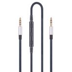 ABLET Sony MDR1000X, MDRXB650BT, MDR-XB950BT, WH1000XM3, WH1000XM2, WH-CH700N Kulaklık ile Uyumlu Mikrofonlu Yedek Ses Kablosu ve iPhone ile Uyumlu