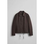 Abluka Online Erkek Oversize Casual Bomber Ceket Kahverengi %50 Pamuk %50 Polyester Düz