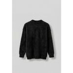 Abluka Online Erkek Oversize Dokulu Kazak Siyah - XL