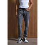 Abluka Online Erkek Relaxed Straight Fit Basic Jean Gri - 38