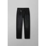 Abluka Online Erkek Relaxed Straight Fit Basic Jean Siyah - 31