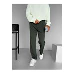ablukaonline Erkek Baggy Fit Beli Lastikli Rahat Pantolon Haki