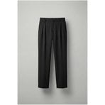 ablukaonline Erkek Baggy Fit Kumaş Pantolon Siyah