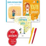 Abm Yayınevi Alfa Kalem+ (Ezgi Berk) Yogayı Seviyorum!+Dünya Mutluluk Günü+Kapının Ardı 3 Kitap Yeni Çocuk