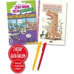 Abm Yayınevi Alfa Kalem+ (Guido Van Genechten,paul Mason)Dinozorlar Hakkında(Ciltli)+Maceralar Dinozorların Peşi