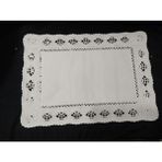 abnturk 10 Adet Dantel Görünümlü Kağıt Tepsi Örtüsü 37 x 26 cm Şık Sunumların Vazgeçilmezi Bir Aksesuar