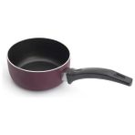 abnturk 14C*6CM Teflon Yanmaz Yapışmaz Sütlük Sosluk Derin Tava Yumurta Haşlama Mama Yapma Kabı - Renkli
