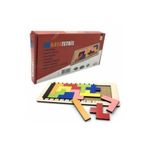 abnturk 3D Katatetris Oyunu 14 Parça Ahşap Zeka Oyunu Tetris Oyunu 5+ Yaş