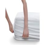 Abnturk 4 Mevsimlik Silikon Altyapılı Alez 180X200 Microfiber Full Kenarlı Sıvı Geçirmez Yatak Koruyucu--sym300123 - 180 x 200 x 30 cm - Beyaz