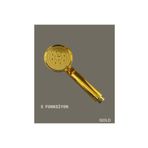 abnturk 5 Fonksiyonlu Gold Renk Modern Şık Duş Başlığı