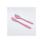 abnturk 6 Adet Çatal 6 Adet Kaşık Kamp & Pikniklerin Şık Yardımcısı Kullanışlı Ve Pratik Çatal Kaşık Seti, aygl154919092025-M3B2K3