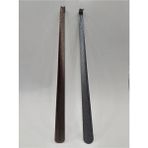 abnturk 65 cm Dayanıklı Metal Ayakkabı Çekeceği - Eğilmeden Ayakkabınızı Giyin - Kerata - Siyah - 62 cm