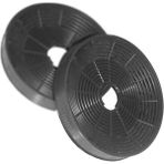 abnturk Bacasız Kullanım Için 2 Adet 16CM Hibsan Aspiratör Filtresi 3 Tırnak Davlumbaz Karbon Filtre 155MM