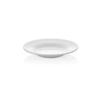 abnturk Beyaz Çukur Yemek Tabağı 6lı 21cm