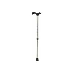 abnturk Boy Ayarlı Sağlam Denge Bastonu Asa Metal Baston 80cm-100cm 5 Kademe Ayarlanan Dağ Yürüyüşüne Uygun