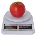 abnturk Dijital Mutfak Tartısı Terazisi LCD Ekran ile Hassas Ölçüm 10 kg - Gümüş
