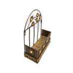 abnturk Ev Kapı Önü Gazetelik Piriç Maddeden Yapılmış Raf Ölçüsü 31x10cm Net Yükseklik 27cm
