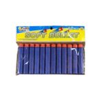 Abnturk FAB(BK-001) Poşettte 12-Li Nörf Mermisi - Renkli - 3+ Yaş