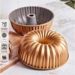 abnturk Granit Döküm Sık Dilimli 26*9cm Yanmaz Yapışmaz Kek Kalıbı - 1 m
