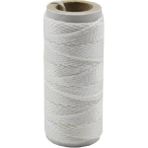 abnturk Inşaat Çırpı Ipi, 400 Gram Hiza Ipi, Beyaz Polyester Bobin Sarım Uçurtmaya Uygun