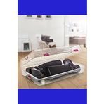 abnturk Jumbo Boy 61*38*14cm En Büyük Çizme Saklama Kutusu Şeffaf 1 Kalite Çizme Bot Koruma Saklama Kutusu