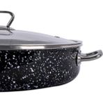 Abnturk Jumbo Boy Granit Pilav Karnıyarık Tenceresi Sırlı Endüstriyel Basık 40 cm