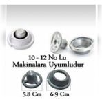 abnturk Kıyma Makinesi Için Içli Köfte Aparatı 10-12 No Makinalara Uyumlu Metal Döküm - Gri