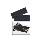 abnturk Koku Önleyici Filtre Kapalı Kedi Tuvaleti Için 2 Adet Set Orjinal Karbon Filtre Dikdörtgen 20X6,5CM
