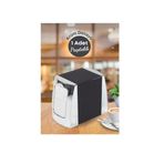 abnturk Krom Detaylı Çift Taraflı Yaylı Peçetelik 26 cm - Gri, brc172624032025