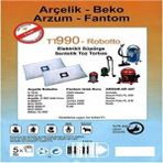 Abnturk Özel Üretim 10 Adet 2300 MASTER-2400-2850 Süpürge Toz Torbası %100 Toz Korumalı 3 Kat Elyaf