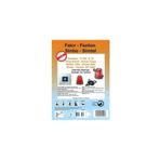 Abnturk Özel Üretim 10 Adet AFK: PS1600 W.3, PS1600 Süpürge Toz Torbası Toz Salımı 0-3 Kat Elyaf