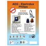 abnturk Özel Üretim 5 Adet Original 200/205 S-Bag Süpürge Toz Torbası%100 Toz Korumalı 3 Kat Elyaf