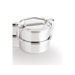 abnturk Paslanmaz Çelik 2li Sefer Tası 1 Lt Tek Kişilik Yemek Taşıma Kabı 500ml X2 Isıtılabilir %100 Metal