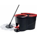 abnturk Pedallı Vileda Temizlik Seti Mikrofiber Mop Set Uzun Sap ve Pedallı Kova ile Ergonomik Tasarım