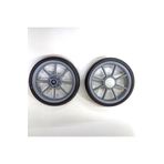 abnturk PLASTİK PAZAR ARABASI BEBEK ARABASI TEKER TAKIMI 2 ADET FİYATIDIR 19 CM ÇAP