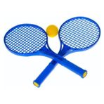abnturk Plastik Raket Çocuk Oyuncak 2 Kişilik Tenis Seti - Renkli