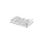 abnturk Ultra Lüks Kaliteli Şık Görünümlü Çizgili Beyaz Smart Tabaklık Kurutmalık Bulaşıklık 37X92X48Cm, brc195725082028