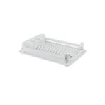 abnturk Ultra Lüks Kaliteli Smart Mermer Desenli Tabaklık Beyaz Renk Şık Bulaşıklık Stand 37X92X48Cm, brc153702092025