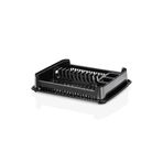 abnturk Ultra Lüks Kaliteli Smart Metalize Tabaklık Domino Metal Görünümlü Şık Bulaşıklık Stand 37X92X48Cm, brc161302092025