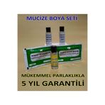 Abnturk Yeşil Renk 5Li Kumaş Boyama Seti+Sabitleyici+Kalıcı İçin Sirke+Parlaklk İçin İyotsuz Tuz+2 Adet Boya