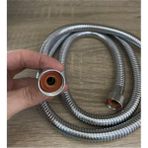 abnturk Yüksek Kaliteli 150 cm Duş Spirali - Gri