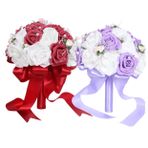 ABOOFAN 1 Bilgisayar gelin buketi ev dekorasyon home decor Düğün dekorasyonu Pencere kenarı dekorasyonu Oturma odası dekorasyonu gelin olacak salkım elbise gelin çiçeği gelin düğün buketi