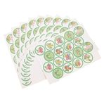 ABOOFAN 10 Adet Hawaii Dekoratif Etiketler Seti Pişirme Düğün Ve Hediyelik Eşya İçin Çıkarılabilir Ve Tekrar Kullanılabilir Mühür Etiketleri
