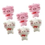 ABOOFAN 12 Adet Bebek Anahtarlık Küçük Doldurulmuş Hayvanlar Çanta Çanta Çekicilik Doldurulmuş Hayvan Peluş Anahtarlık Kawaii Küpe Cazibesi Ponpon Cep Telefonu Pp Pamuk Çocuk Kolye