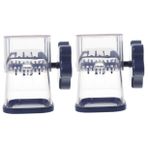 ABOOFAN 2 Adet Ezici blender mini manuel kahve değirmeni el kahve değirmeni ceviz kırıcı biber sarımsak kıyıcı manuel fındık kırıcı döndürülen kıyıcı Gıda öğütücü çikolata karın kası