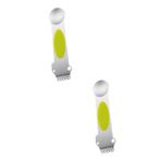 ABOOFAN 2 Adet meyve açacağı limon arabası limon planya bıçakları greyfurt kaşığı limon soyucu kavun planyası limon tel kesici limon planyası Çok amaçlı portakal soyucu rende