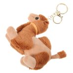 ABOOFAN 2 Adet Peluş Deve Sevimli Okul Şeyler Deve Peluş Oyuncak Anne Çantası Hayvan Oyuncak Anahtarlık Peluş Bebek Anahtarlık Peluş Hayvanlar Kolye Dolgu Çocuk Pp Pamuk Oyuncak Çantası