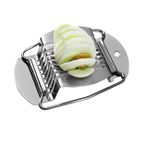 ABOOFAN 3 Parça yumurta dilimleme araçları kurabiye kalıbı meyve dilimleyici nıcer dıcer paslanmaz çelik yumurta dilimleyici yumurta segmentasyon aracı süslü yumurta kesici Çırpmak