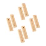 ABOOFAN 4 Set Bambu Ahşap Tütsü Kutusu Açık Tütsü Tutucu Masa Dekoru Masa Dekorasyonu Masaüstü Süsü Beige Ahşap 2 Adet*4