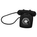 ABOOFAN bebek evi telefonu minyatür oyuncak ev dekoru minyatür süs dekorasyon oyuncak ev telefonu Mini telefon aksesuarı Retro telefon dekoru küçük modeli küçük telefon demir alaşımı Black